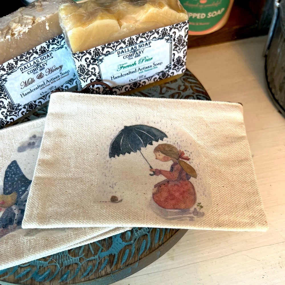 Whimsical ID and Gloss Bag